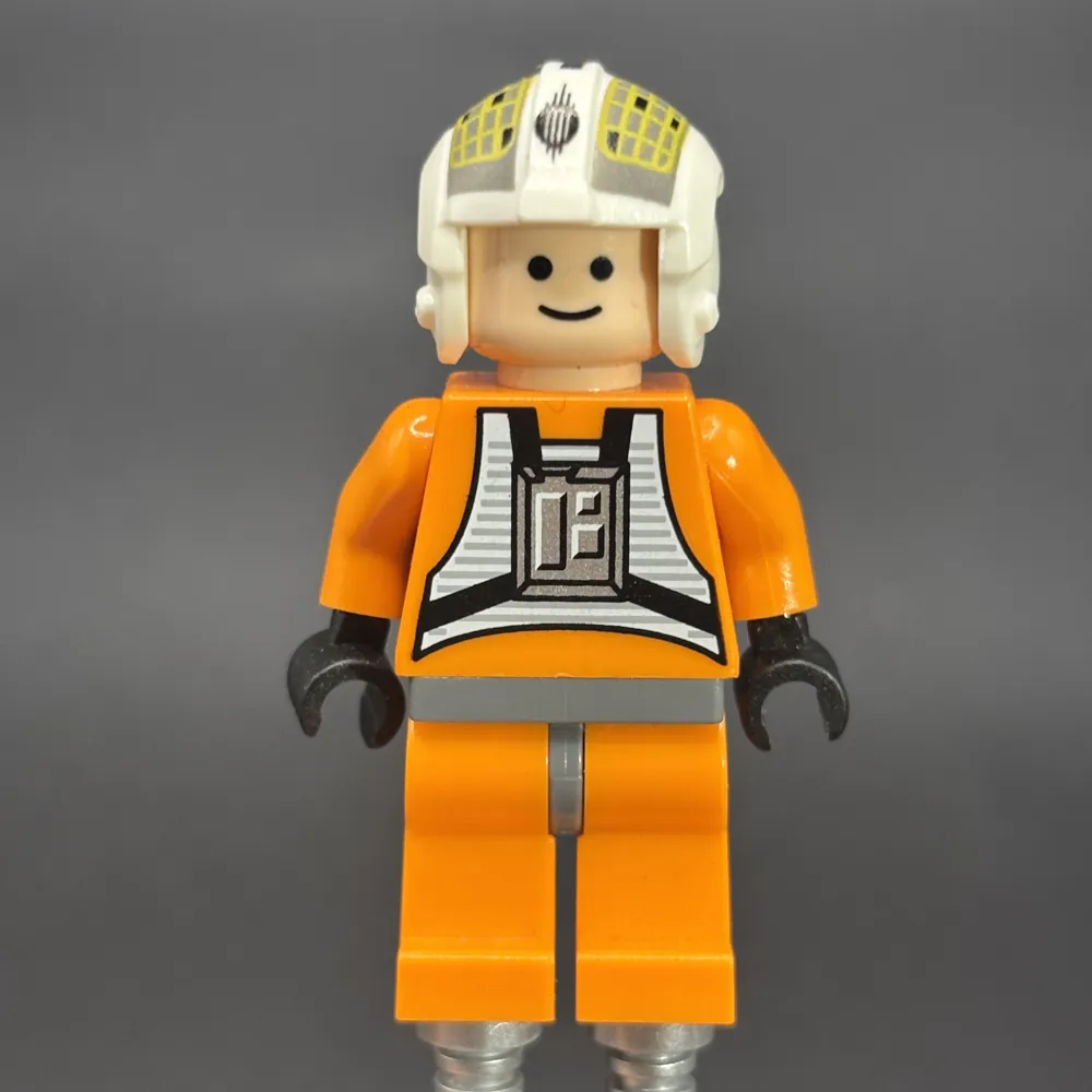 Rebel Pilot Y-wing (Jon 'Dutch' Vander, Gold Leader) - Light Nougat Head