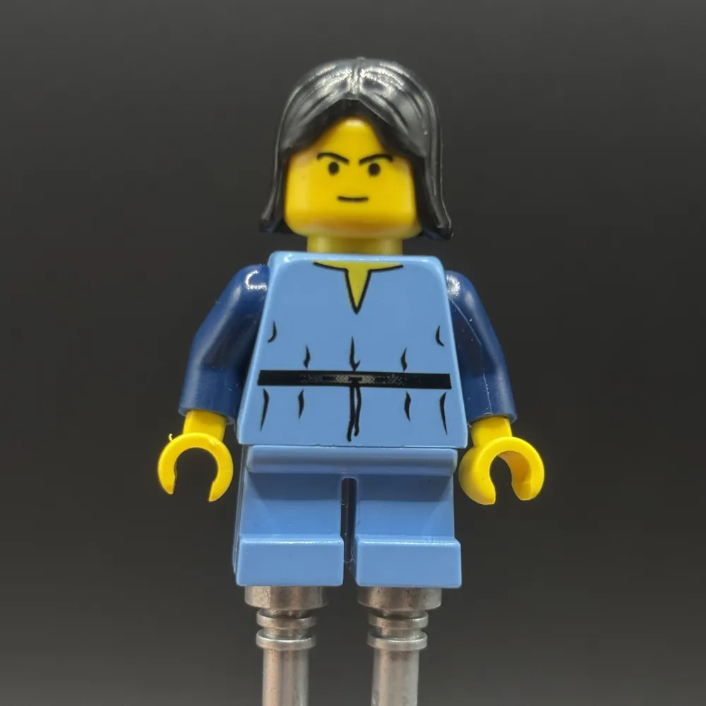 Boba Fett, Young - Medium Blue Shirt, Yellow Head