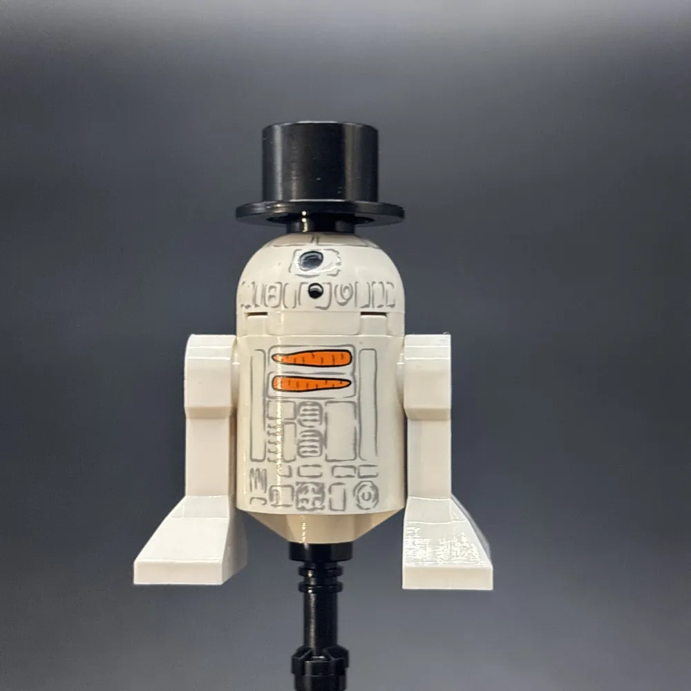 Astromech Droid, R2-D2, Snowman