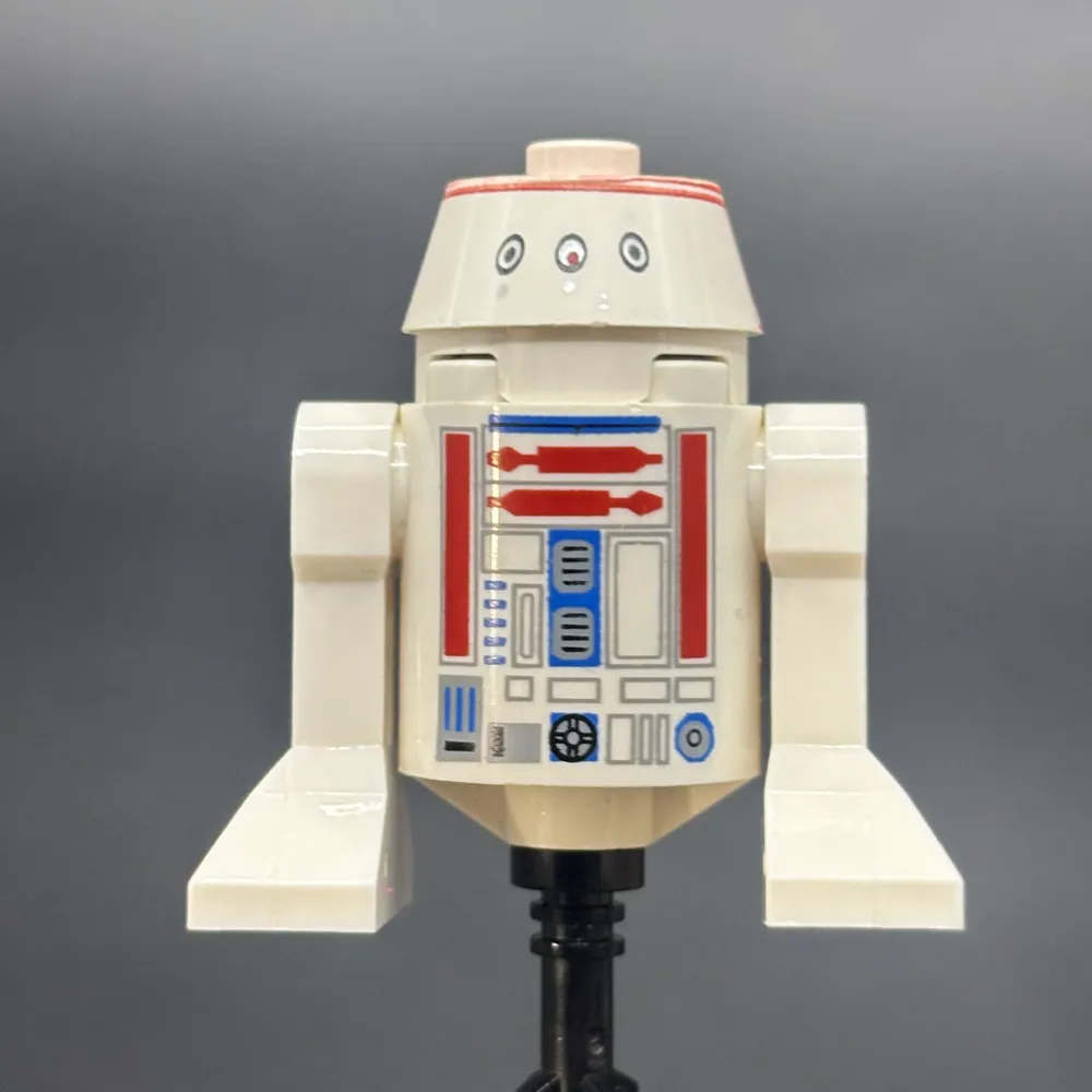 Astromech Droid, R5-D8 / R5-D4 - Truncated Cone Head, Blue Center Panel