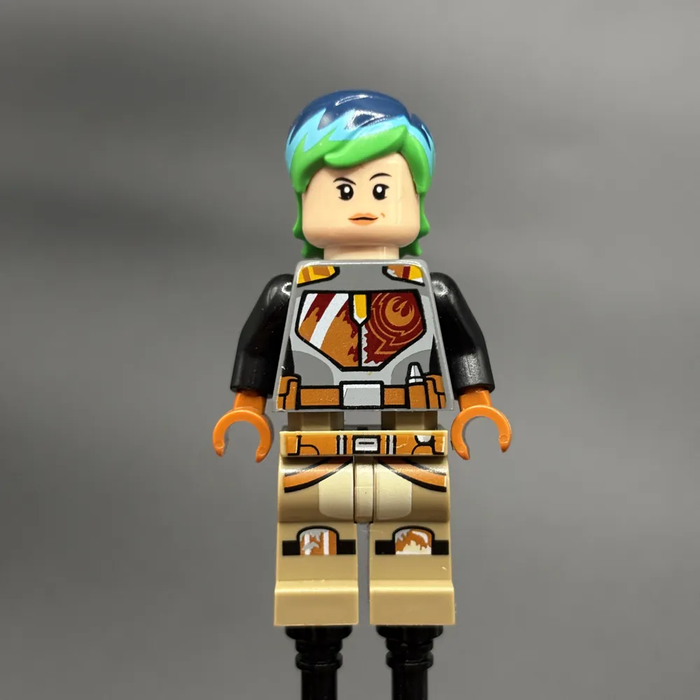 Sabine Wren - Bright Green and Dark Blue Hair