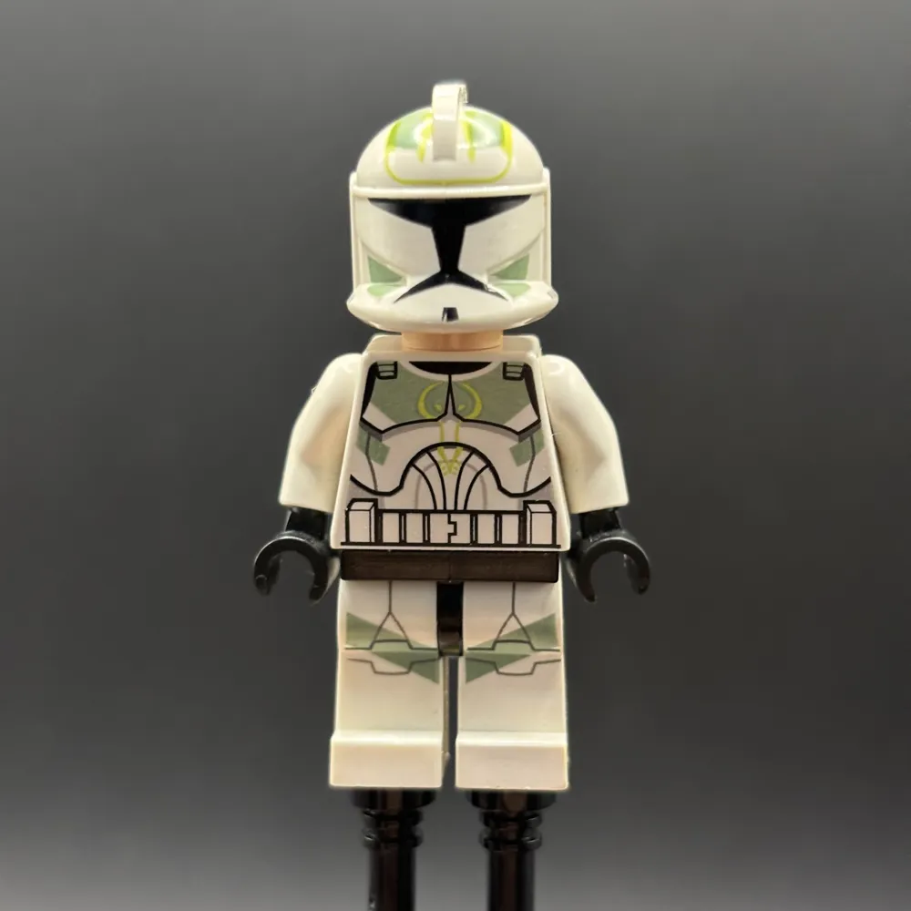 Clone Trooper, Horn Company (Phase 1) - Sand Green and Lime Markings, Large Eyes