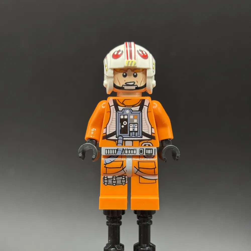 Luke Skywalker (Pilot, Printed Legs, Visor Up / Down)