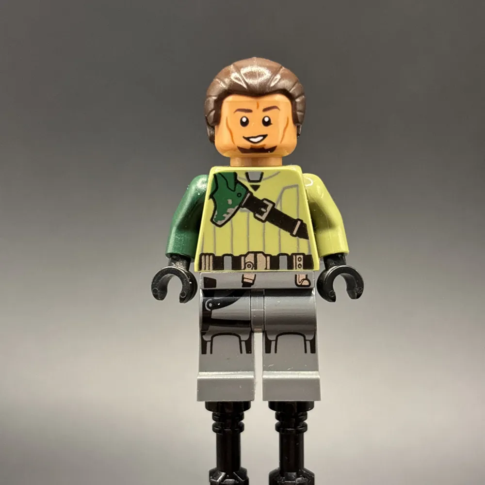 Kanan Jarrus - Dark Brown Hair and Eyebrows