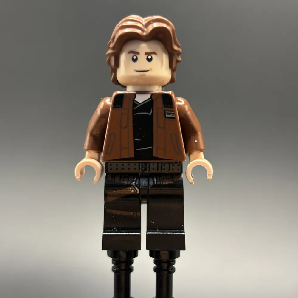 Han Solo, Black Legs with Holster Pattern, Brown Jacket with Black Shoulders