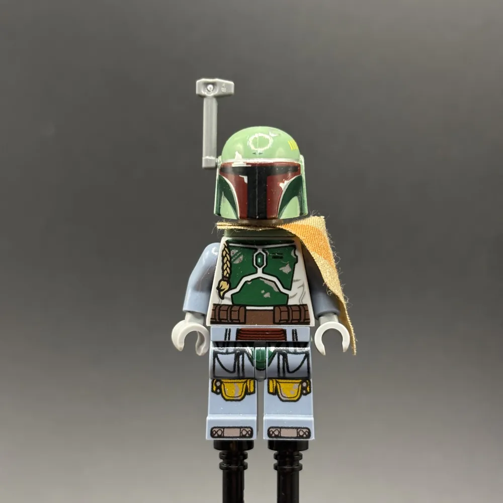 Boba Fett - Pauldron Cloth with Dark Orange Stripe Pattern