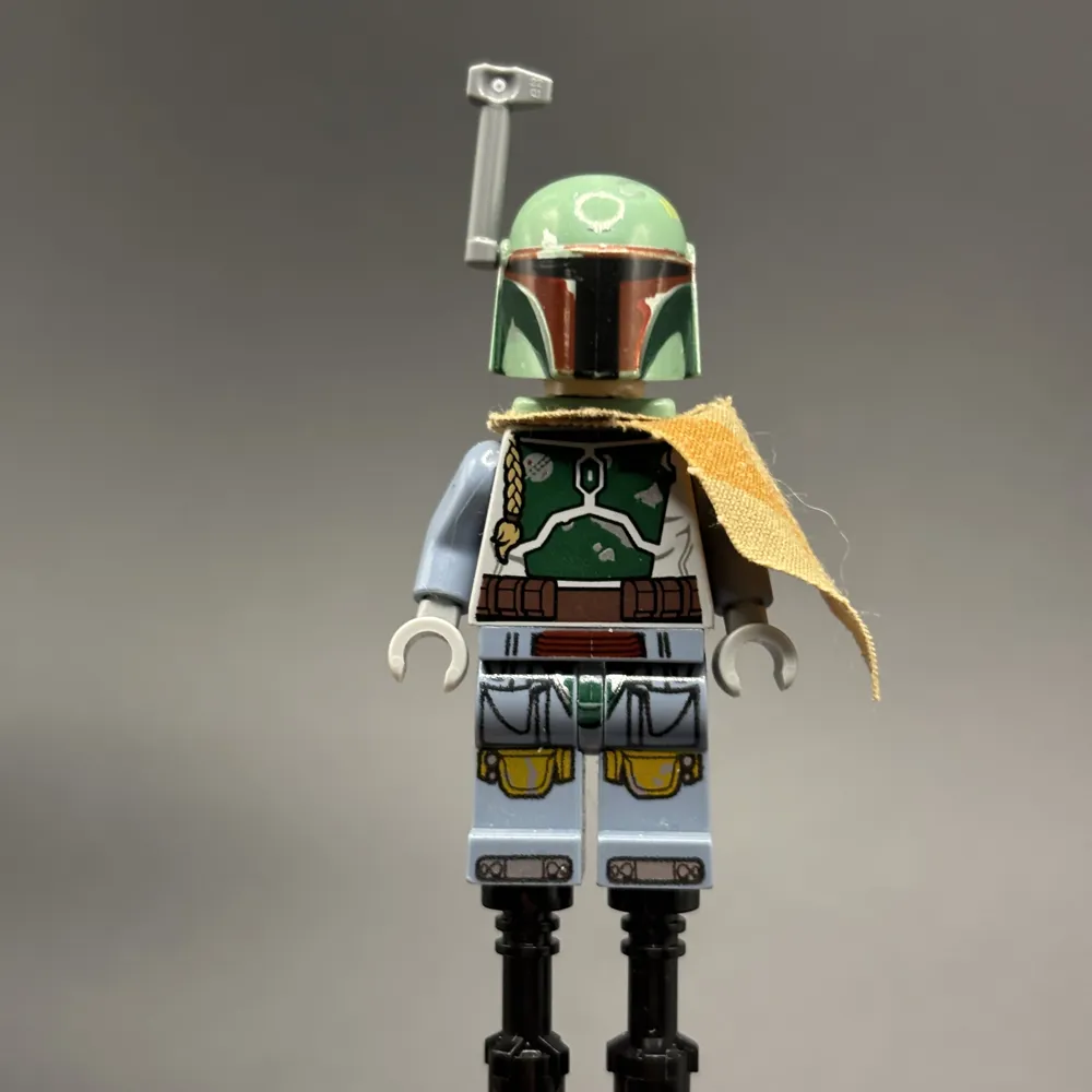 Boba Fett - Pauldron Cloth with Dark Orange Stripe Pattern