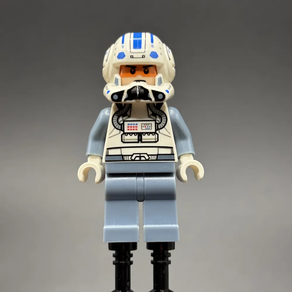 Clone Trooper Pilot Captain Jag (Phase 2) - Sand Blue Arms and Legs