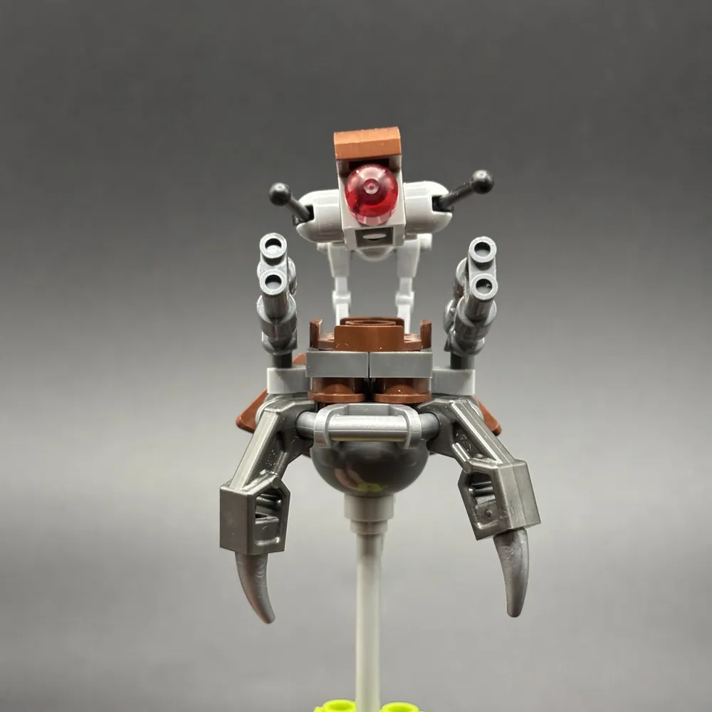 Droideka (Destroyer Droid) - Reddish Brown Triangles with Stickers