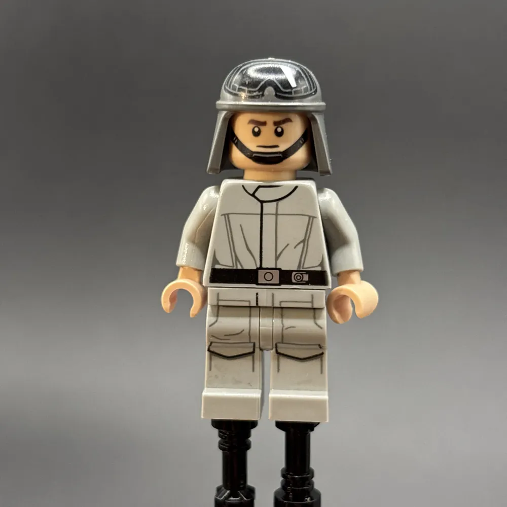 Imperial AT-ST Driver (Helmet with Printed Goggles, Light Bluish Gray Jumpsuit, Printed Legs)