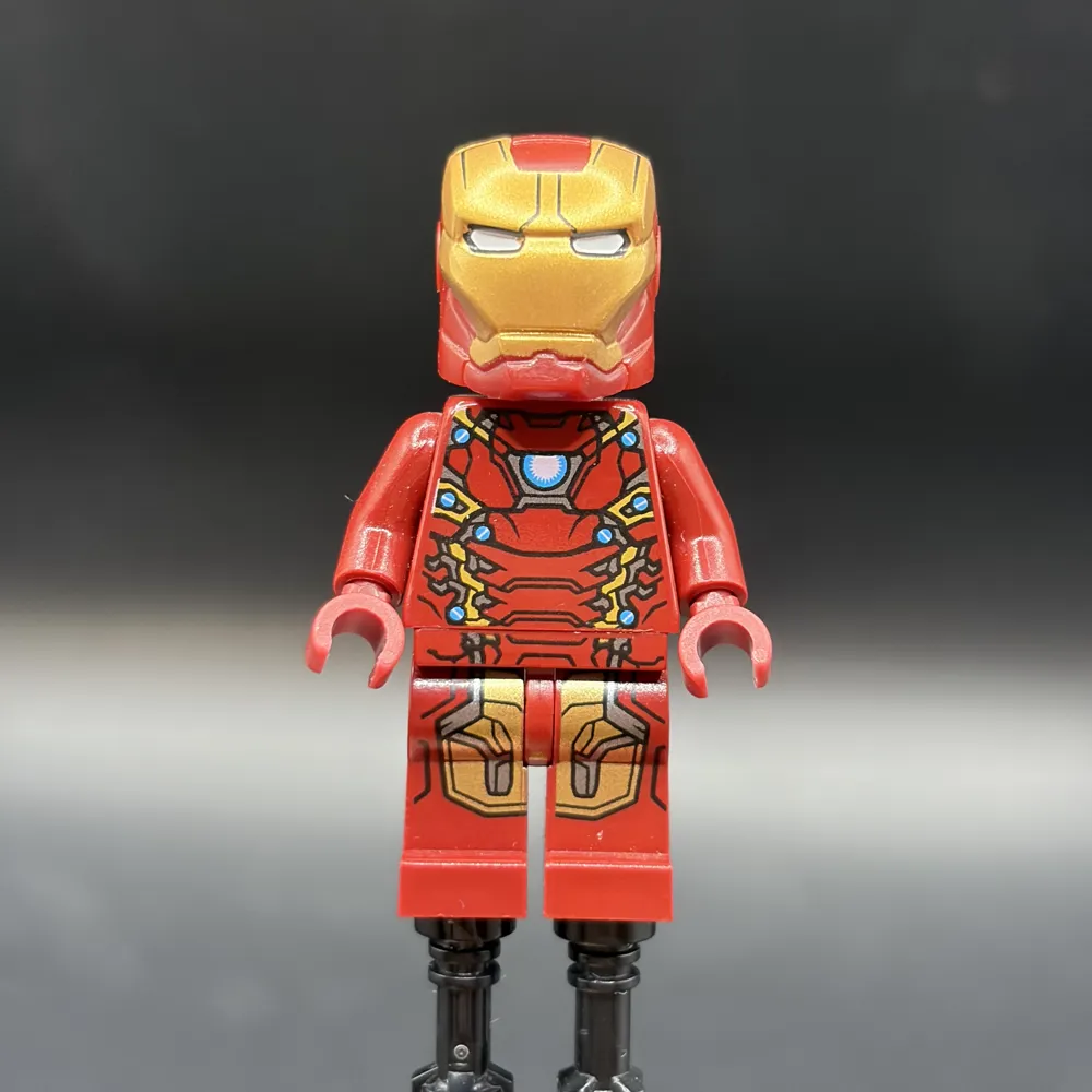 Iron Man - Mark 46 Armor, Small Helmet Visor, Foot Repulsors