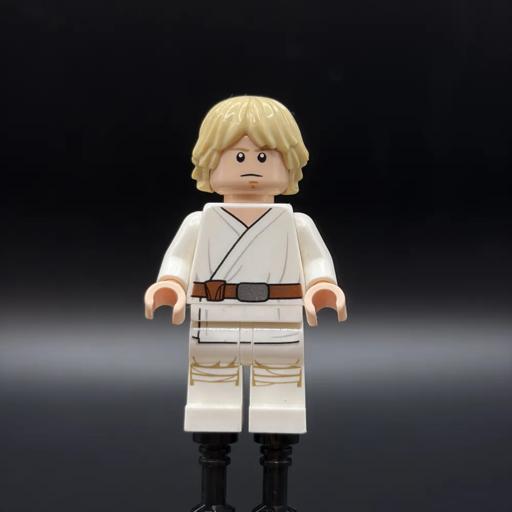 Luke Skywalker (Tatooine, White Legs, Stern / Smile Face Print)