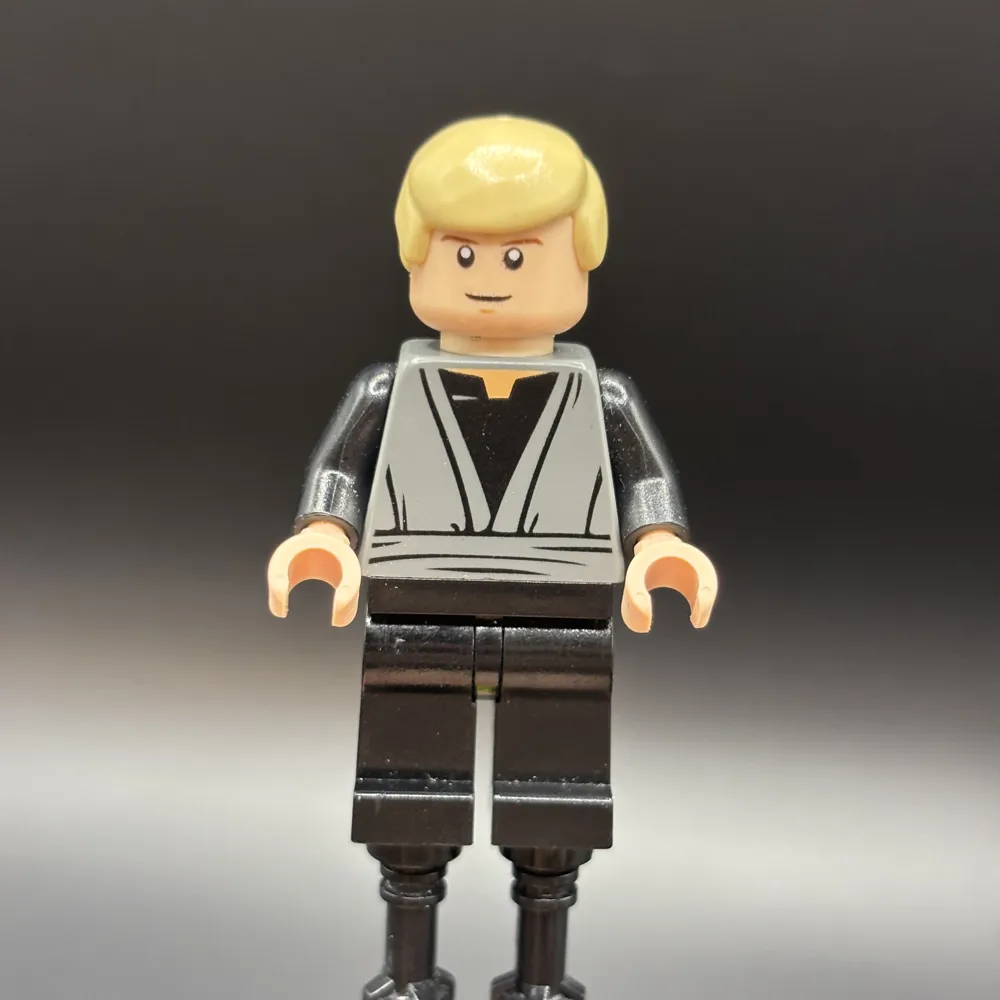 Luke Skywalker (Dark Bluish Gray Jedi Robe)