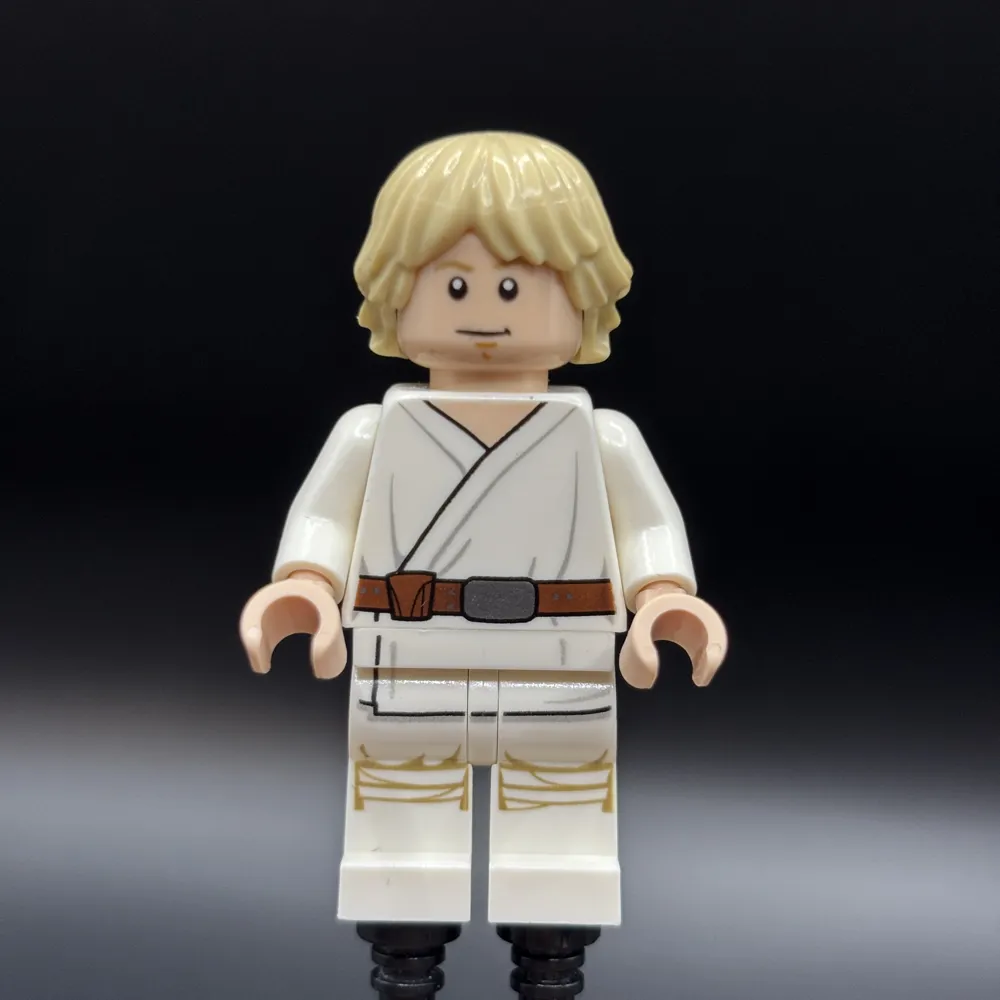 Luke Skywalker (Tatooine, White Legs, Stern / Smile Face Print)