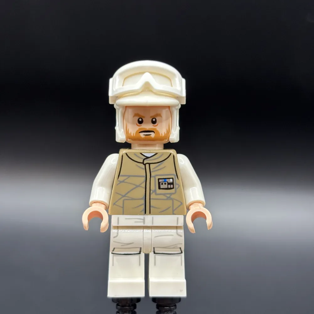 Hoth Rebel Trooper Dark Tan Uniform (Brown Beard)