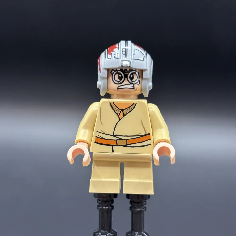 Anakin Skywalker - Short Legs, Light Bluish Gray Helmet