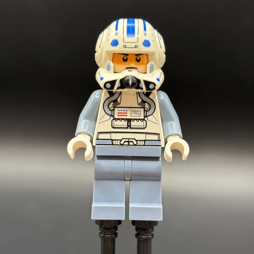 Clone Trooper Pilot Captain Jag (Phase 2) - Sand Blue Arms and Legs