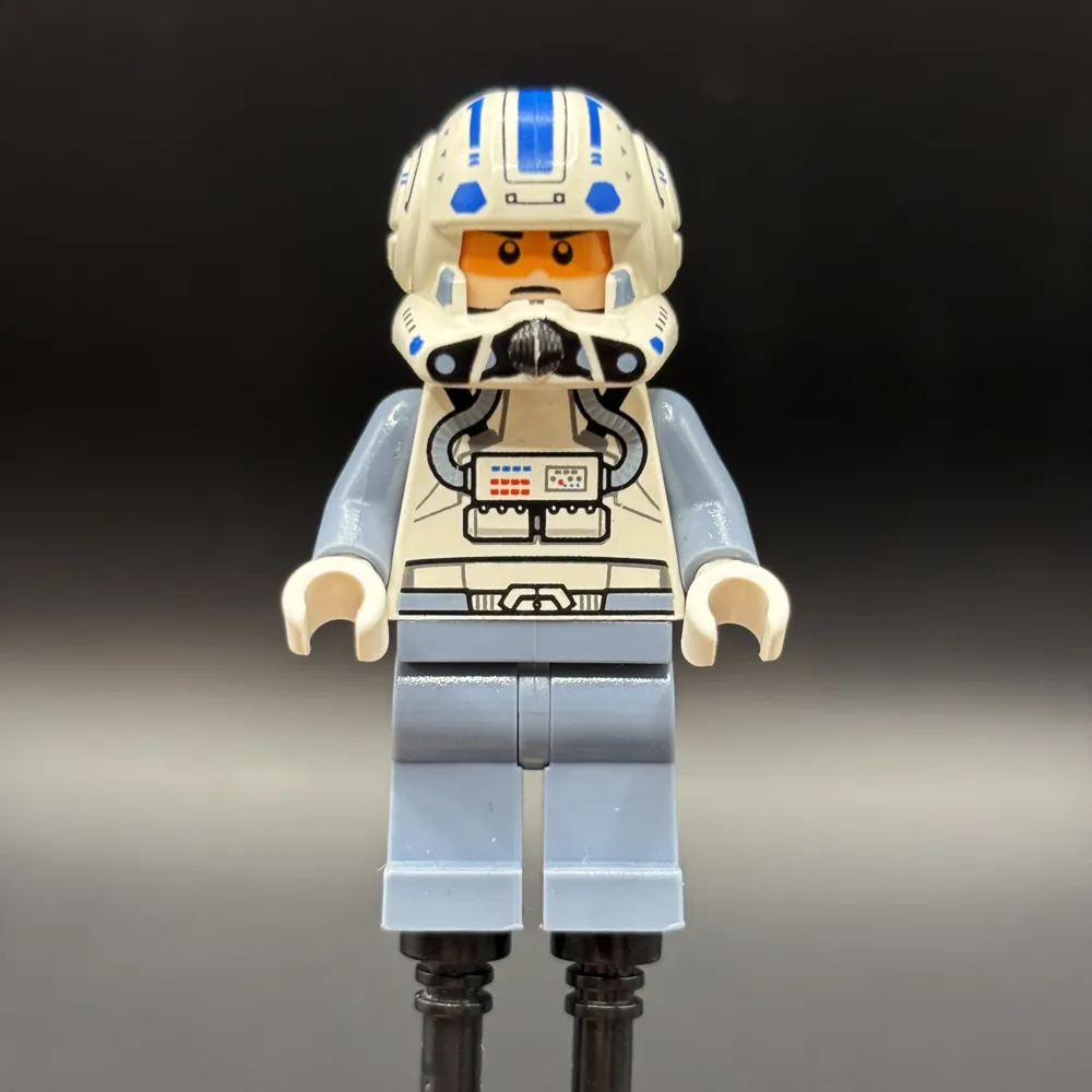 Clone Trooper Pilot Captain Jag (Phase 2) - Sand Blue Arms and Legs