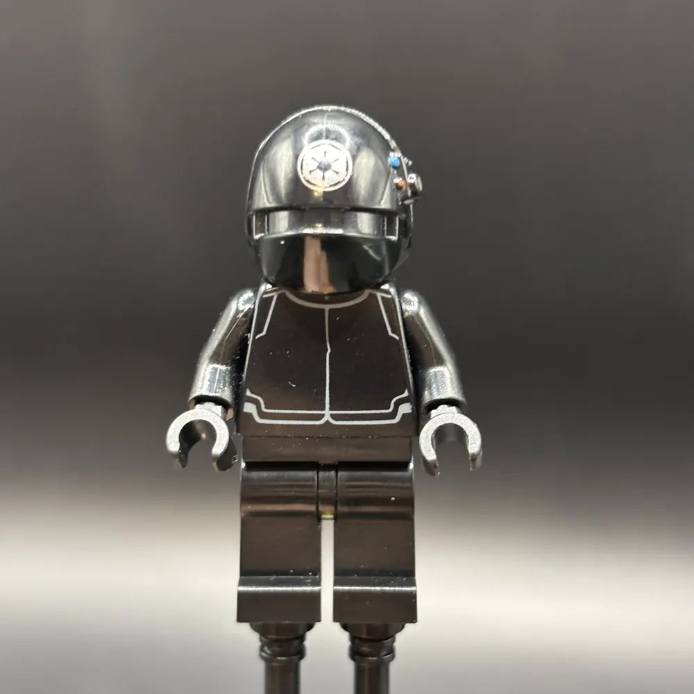 Imperial Gunner - Helmet with White Imperial Logo, Light Nougat Head