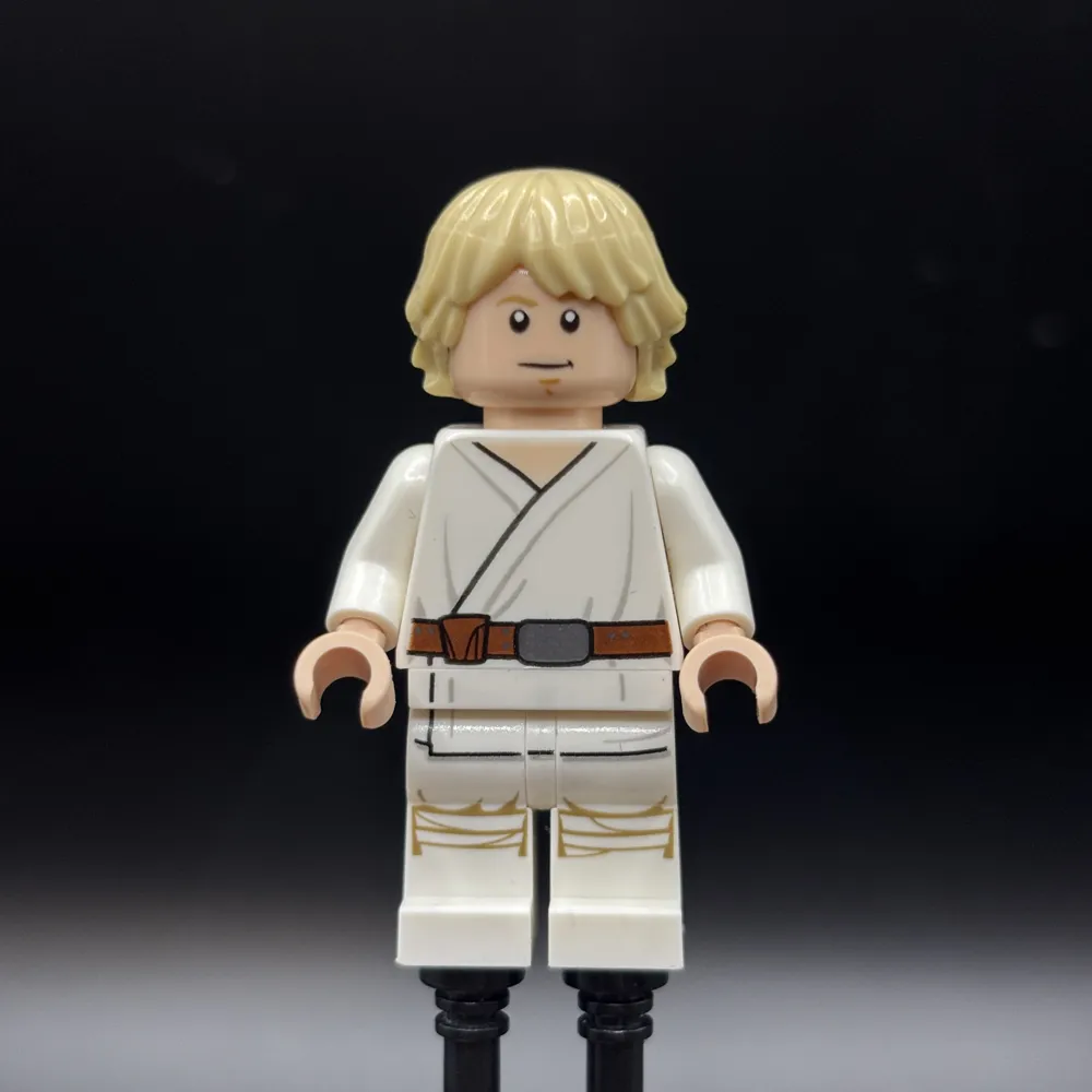 Luke Skywalker (Tatooine, White Legs, Stern / Smile Face Print)