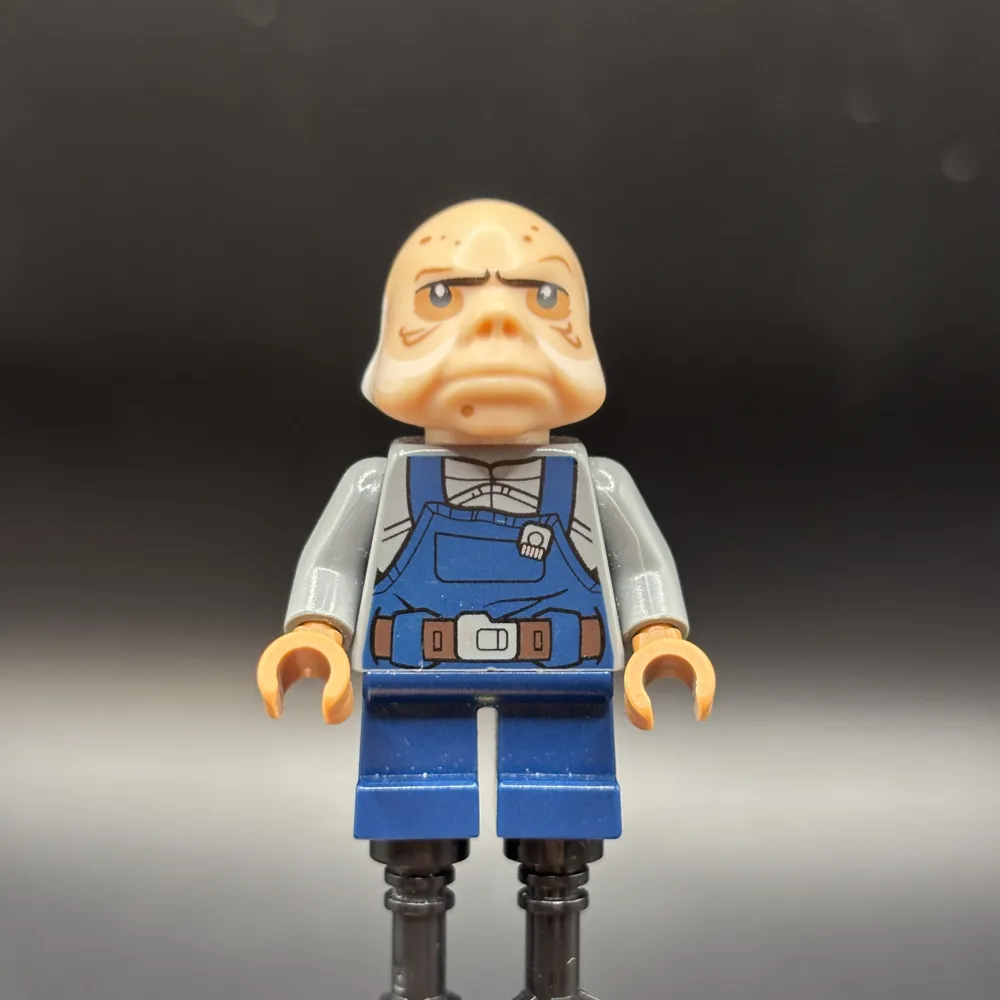 Ugnaught - Dark Blue Overalls and Short Legs