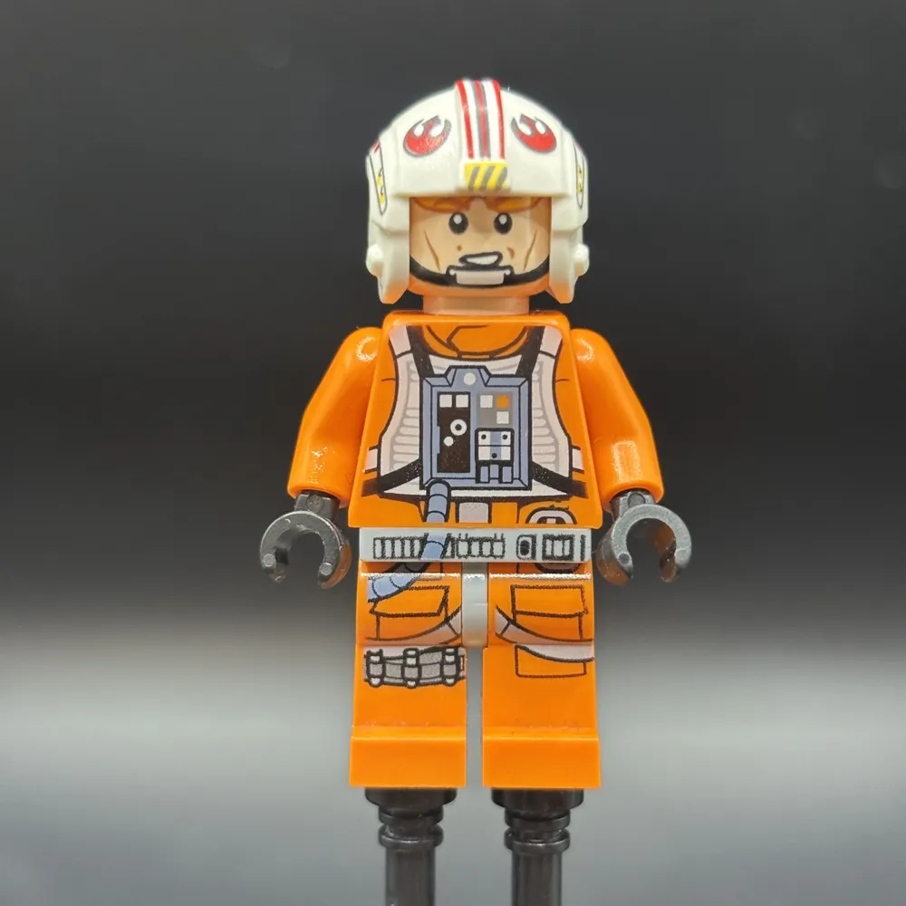 Luke Skywalker (Pilot, Printed Legs, Visor Up / Down)