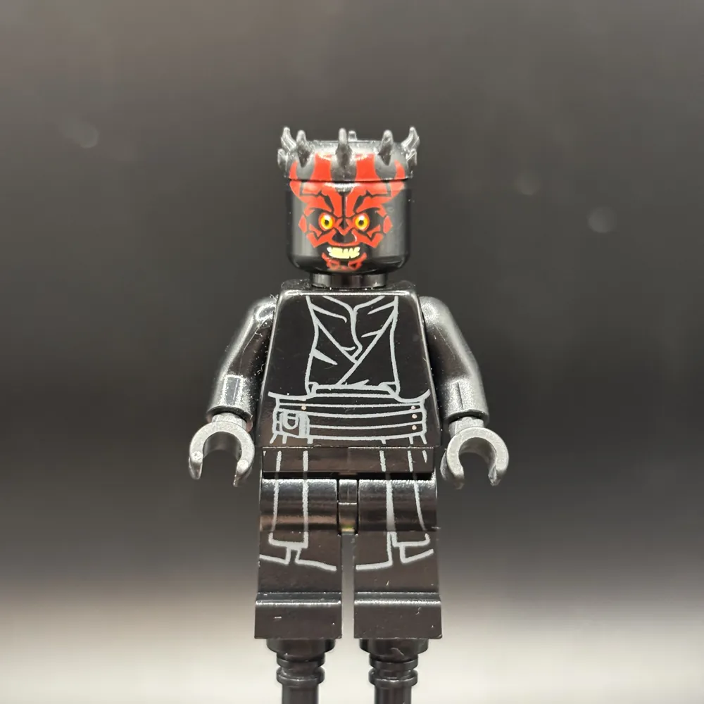Darth Maul - Horns, Printed Legs, Open Mouth