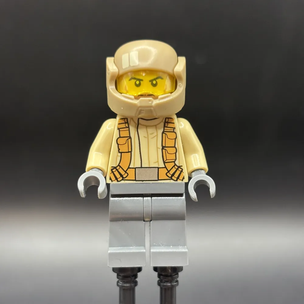 Resistance Trooper - Tan Jacket, Frown, Cheek Lines