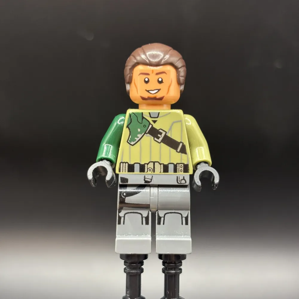 Kanan Jarrus - Dark Brown Hair and Eyebrows