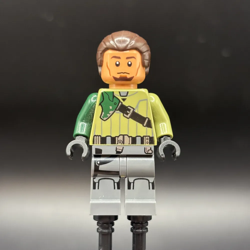 Kanan Jarrus - Dark Brown Hair and Eyebrows