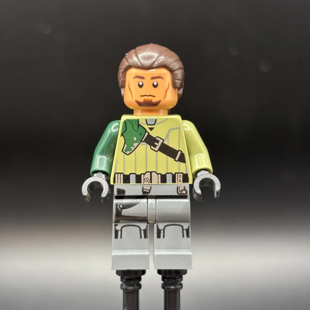 Kanan Jarrus - Dark Brown Hair and Eyebrows