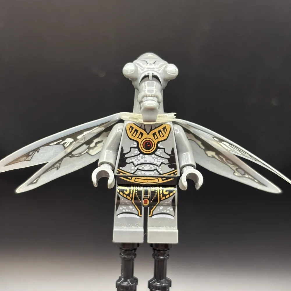 Geonosian Zombie - Dark Bluish Gray, with Wings