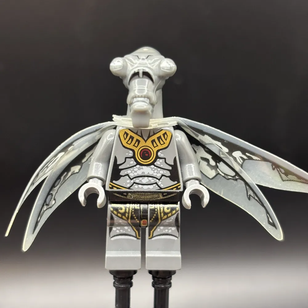 Geonosian Zombie - Dark Bluish Gray, with Wings