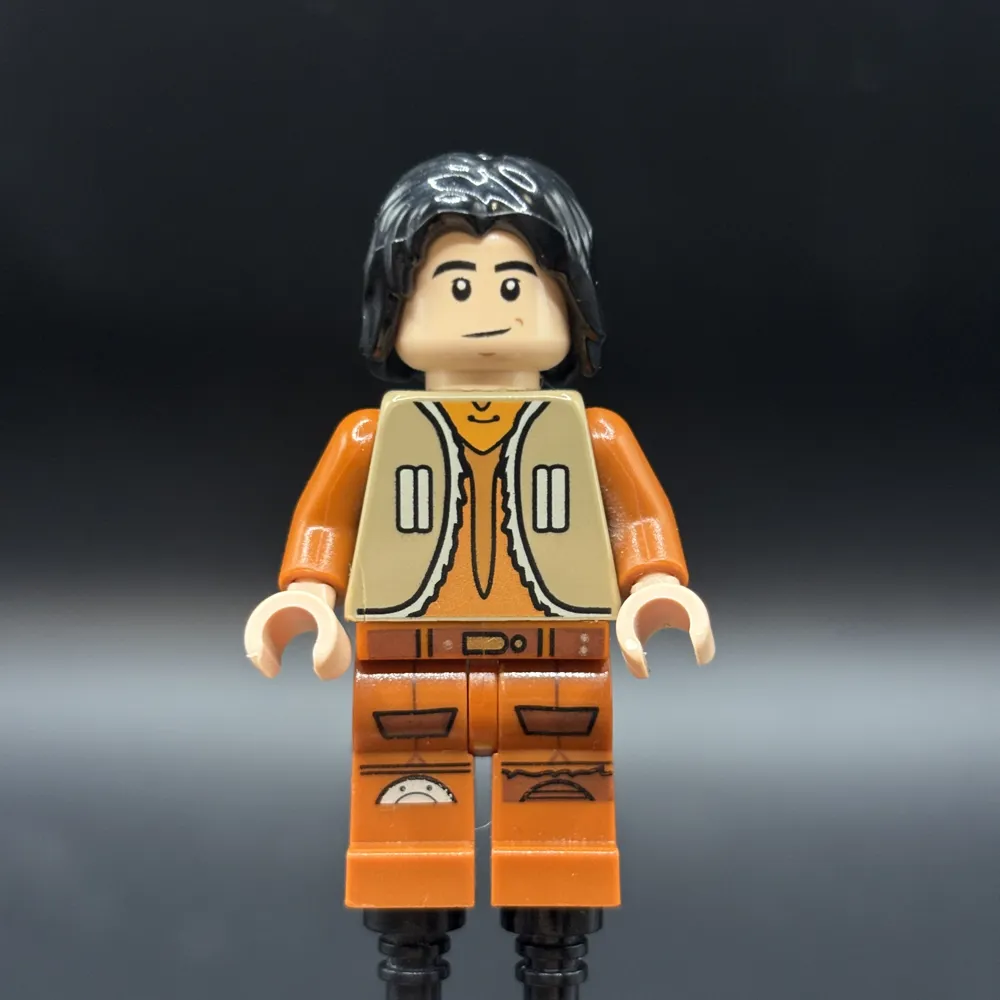 Ezra Bridger - Dark Tan Vest, Hair
