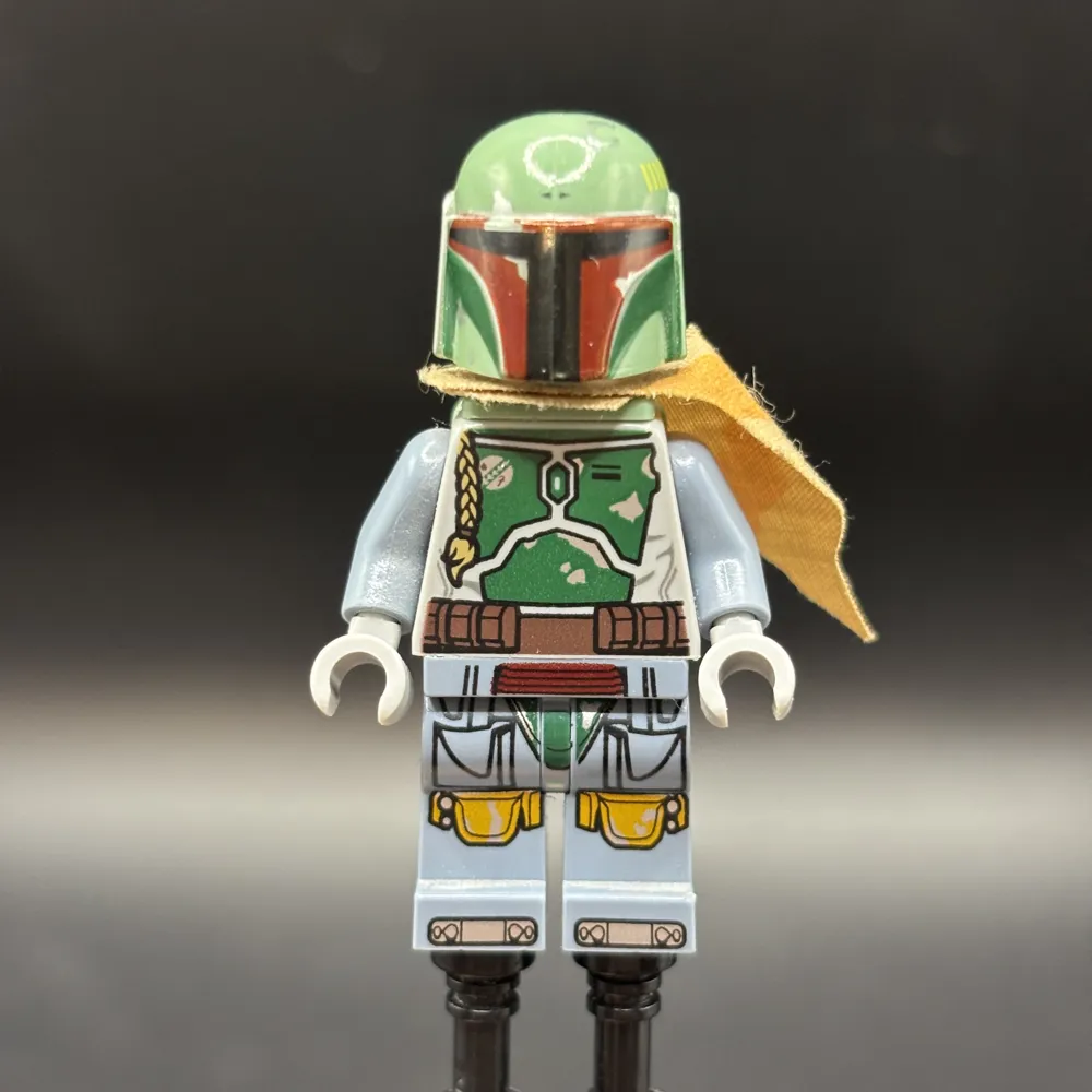 Boba Fett - Pauldron Cloth with Dark Orange Stripe Pattern