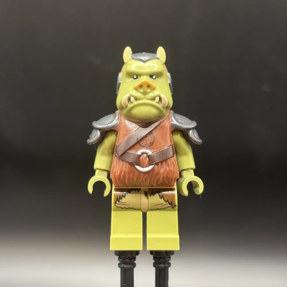 Gamorrean Guard - Olive Green, Dark Tan Hips