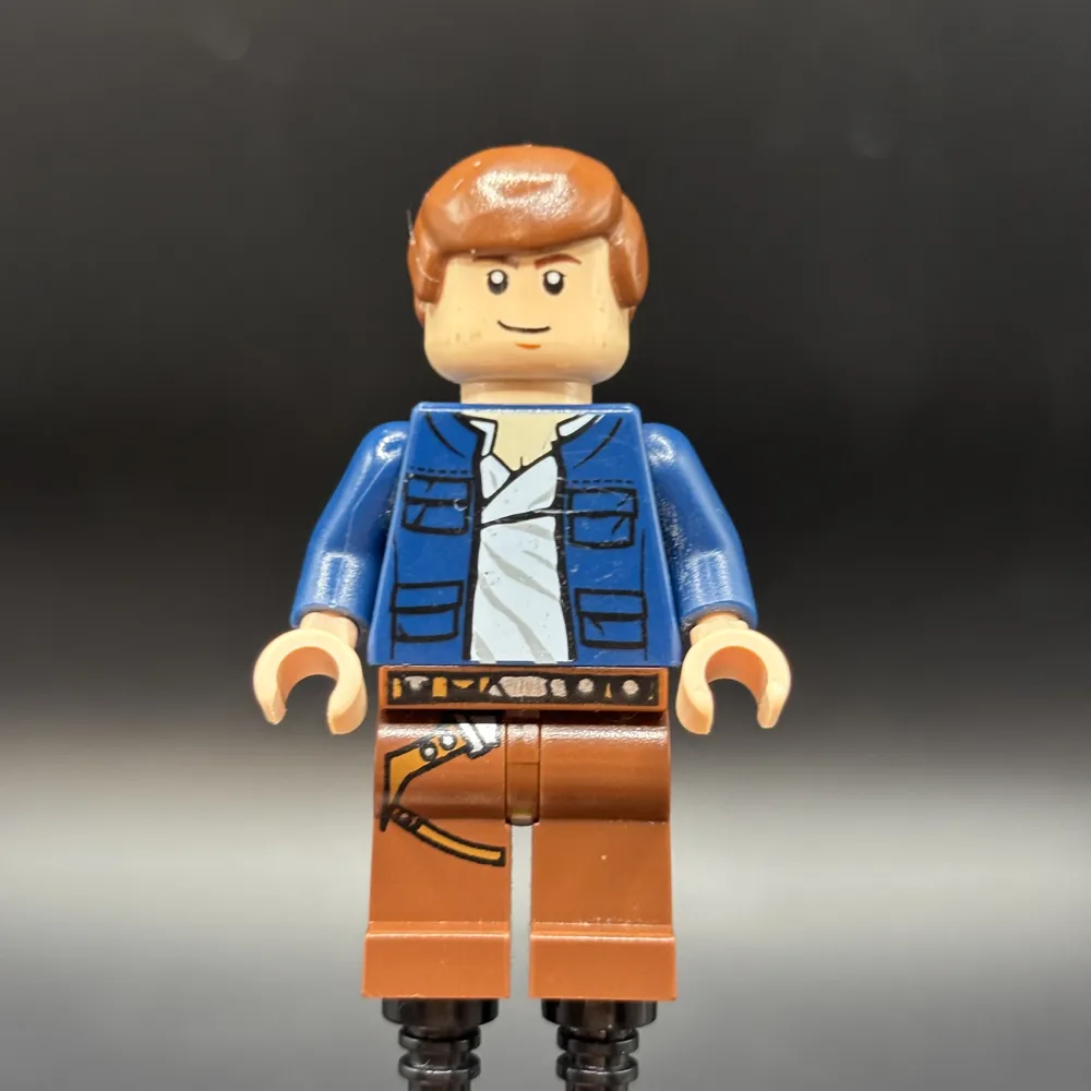 Han Solo, Reddish Brown Legs with Holster Pattern, Open Jacket