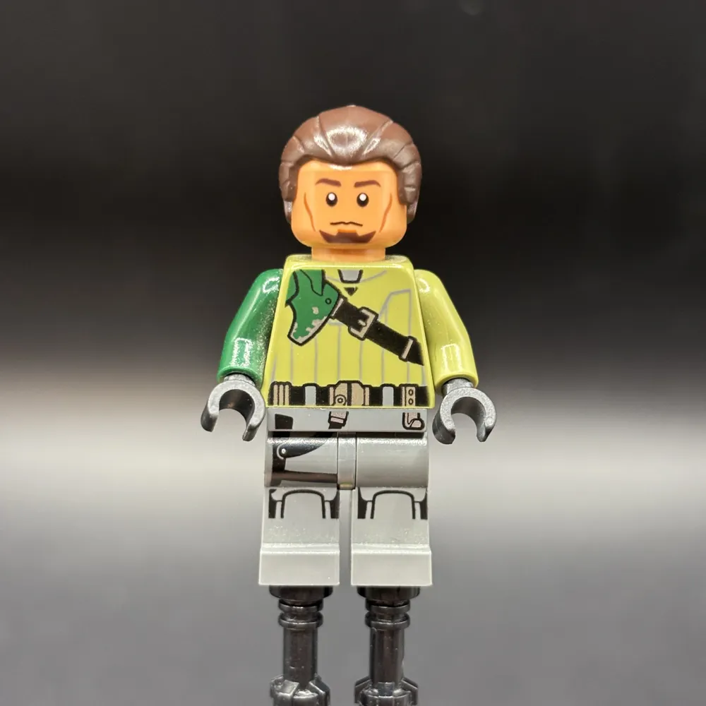 Kanan Jarrus - Dark Brown Hair and Eyebrows