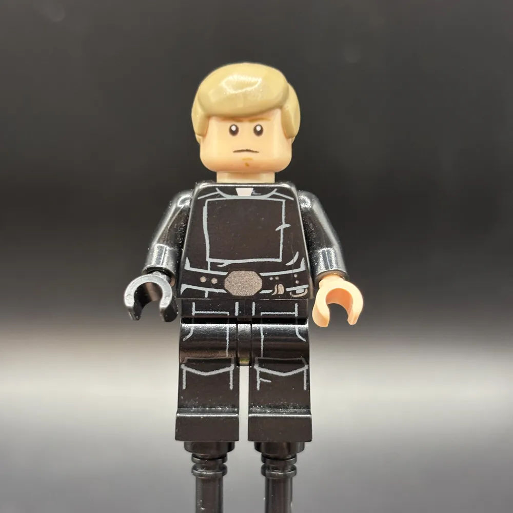 Luke Skywalker - Jedi Master, Dark Tan Smooth Hair