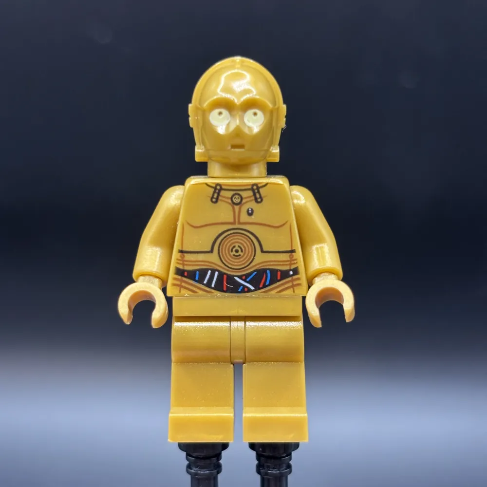 C-3PO - Colorful Wires, Printed Legs
