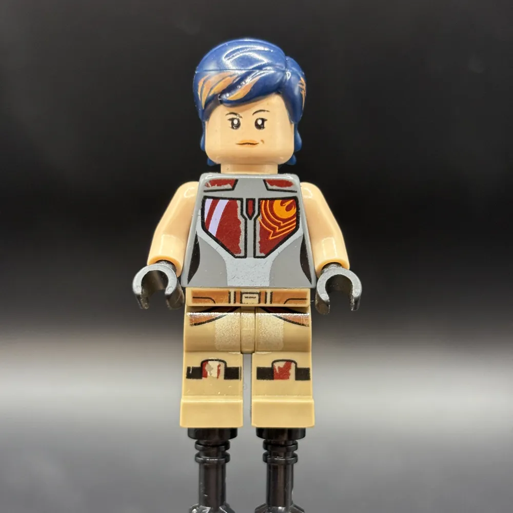 Sabine Wren - Dark Blue Hair with Orange Highlights