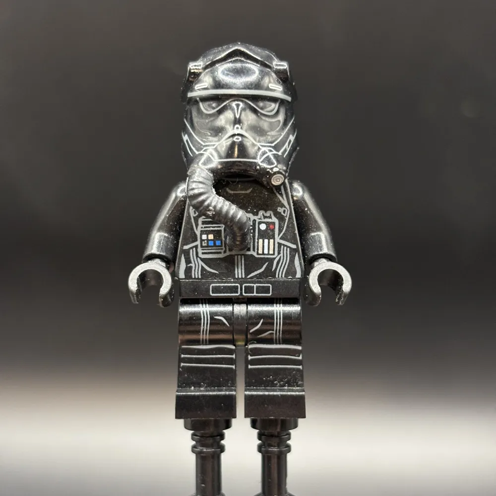 First Order TIE Pilot, Three White Lines on Helmet