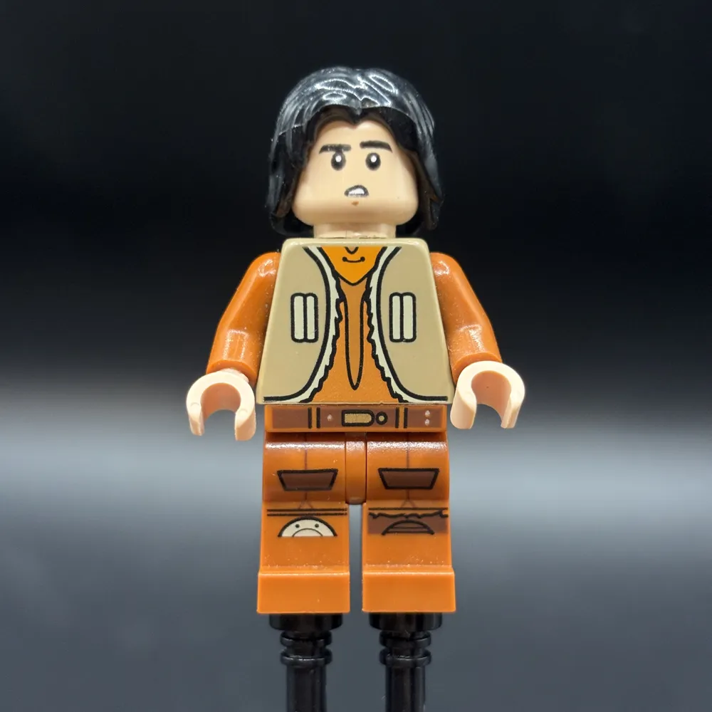 Ezra Bridger - Dark Tan Vest, Hair