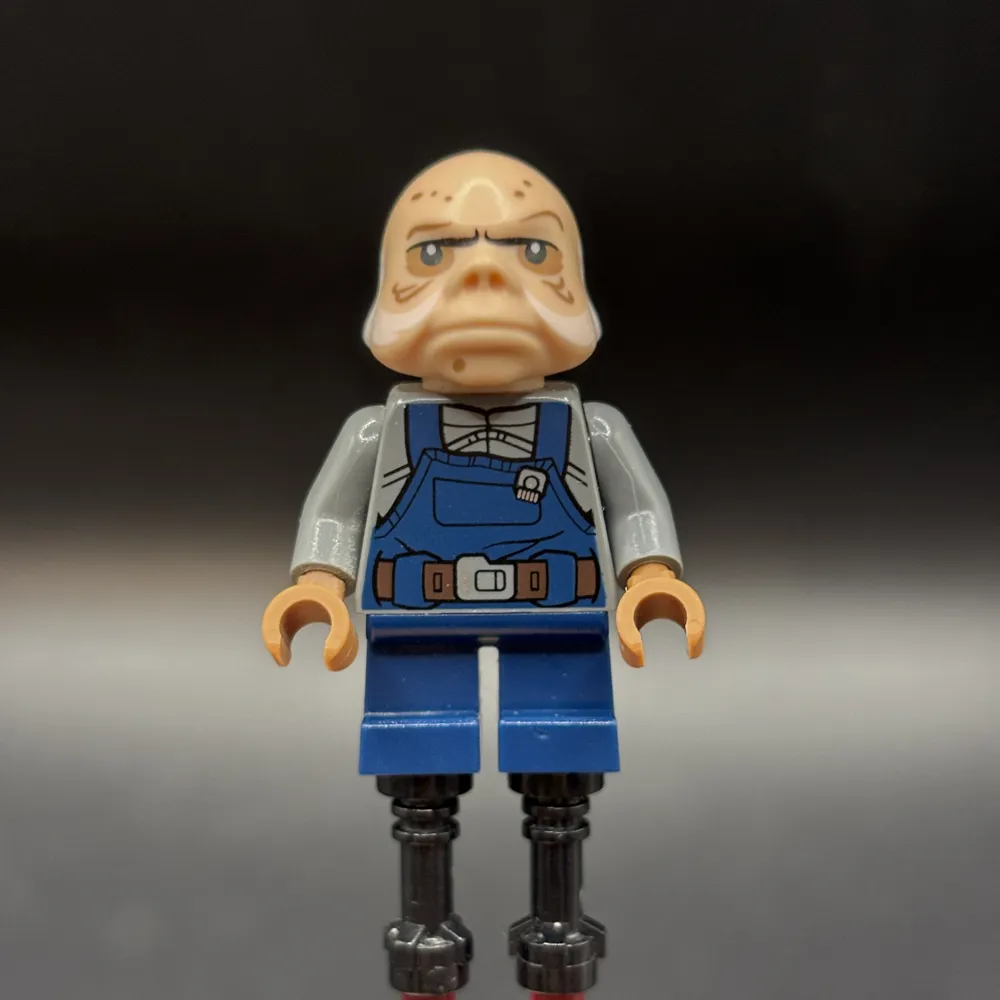 Ugnaught - Dark Blue Overalls and Short Legs