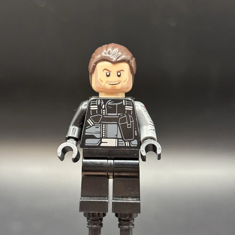 Winter Soldier - Dark Brown Hair, Black Hands